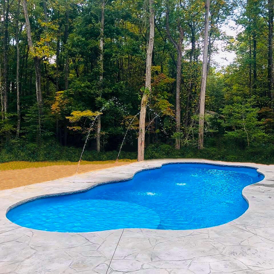 Clearwater Beach Fiberglass pool installation services at Clearwater Beach | pool contractor tampa fl