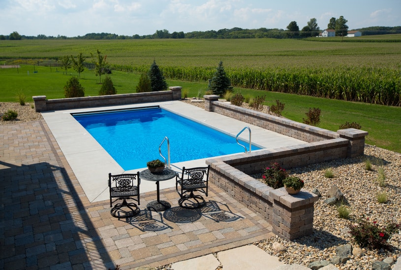 Monte Carlo outdoor fiberglass Pools
