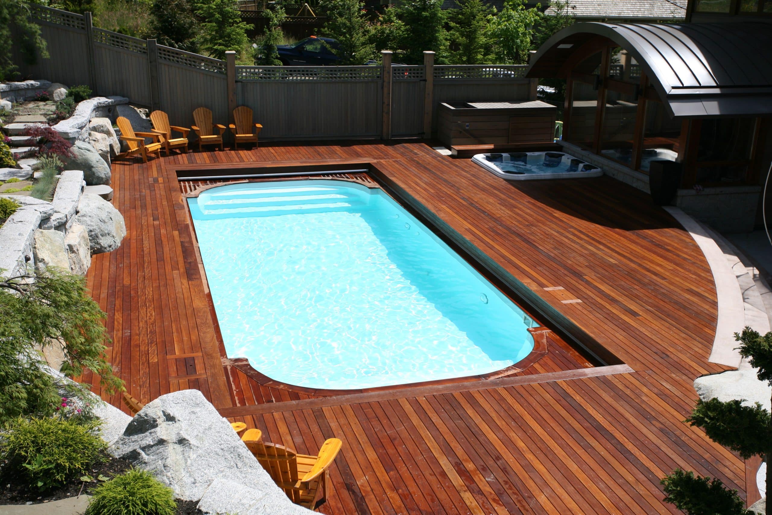 Dolphin Fiberglass pool
