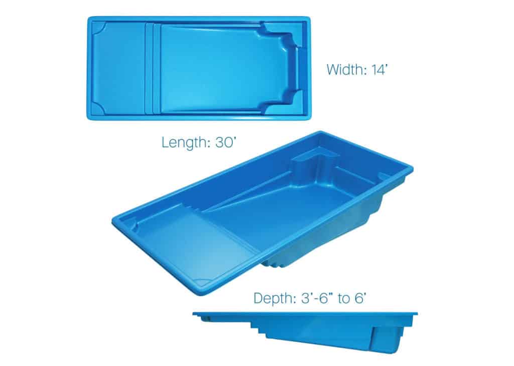 Ariella San Juan Fiberglass Pools