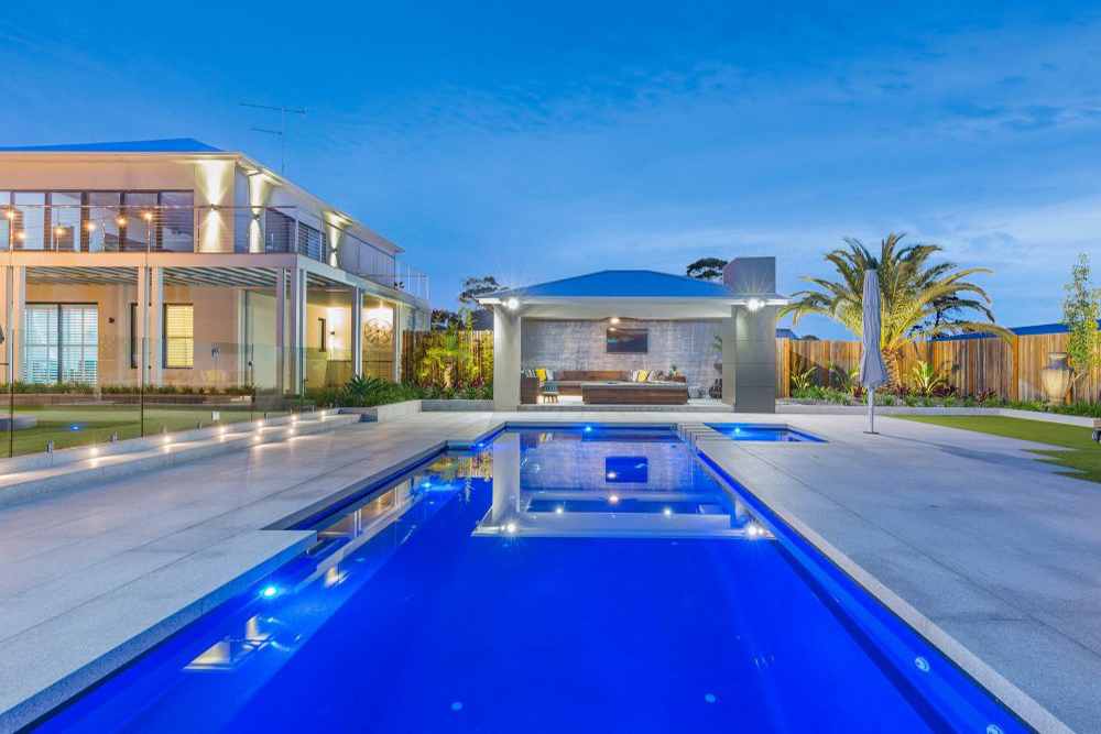 Tuscan-14.40 Tuscan fiberglass pool